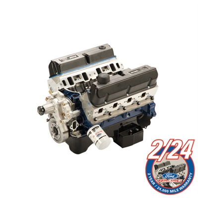 FORD RACING 5.0L /BOSS 302-363 CID SMALL BLOCK 500 HP "Z" HEAD PERFORMANCE CRATE ENGINE ASSEMBLY (Rear Sump) -- M-6007-Z363RT